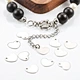 Heart Shape Stainless Steel Logo Charm Laser/Engraved Label