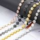 Stainless Steel Smile Face Hollow Chain