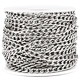 Hot Sales Fashion Necklace Bracelet For Men Women 5mm Size Stainless Steel Cuban Chain Jewelry Making Accessory Jewelry Findings