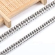 18k Gold Plated Chain Accessories Jewelry
Necklace Chain Jewelry Findings & Components
316l Stainless Steel Chain Jewelry Accessories
Men's double woven circular chain
Stainless steel jewelry making
Hot selling men's necklace
18k gold plated chain necklac