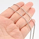 DIY Handmade Crafts Accessories Supplies finding
Bracelet necklace body waist chain
316Waterproof never faded