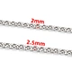 DIY Handmade Crafts Accessories Supplies finding
Bracelet necklace body waist chain
316Waterproof never faded