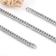 18k Gold Plated Chain Accessories Jewelry
Necklace Chain Jewelry Findings & Components
316l Stainless Steel Chain Jewelry Accessories
Men's double woven circular chain
Stainless steel jewelry making
Hot selling men's necklace
18k gold plated chain necklac