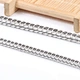 18k Gold Plated Chain Accessories Jewelry
Necklace Chain Jewelry Findings & Components
316l Stainless Steel Chain Jewelry Accessories
Men's double woven circular chain
Stainless steel jewelry making
Hot selling men's necklace
18k gold plated chain necklac