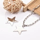 DIY Handmade Crafts Accessories Supplies
Bracelet necklace body waist chain
18k gold plated 316
Waterproof never faded