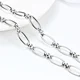 Choker Necklace Roll Handmade Chains Jewelry Necklace Ladies Customized Jewelry
Stainless Steel Chain Oval Cross Knot Chain Circle Splicing Chain For Bracelet Figure 8 Chain Oval Shape Chains Necklace