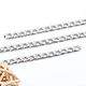 stainless steel silver bracelet
stainless steel gold cuban chain
chain for jewelry diy
Cuban chain choker for women
Stainless steel hip hop style necklace
Women men jewelry making accessory
DIY silver chain bracelet
Stainless steel silver choker for brace