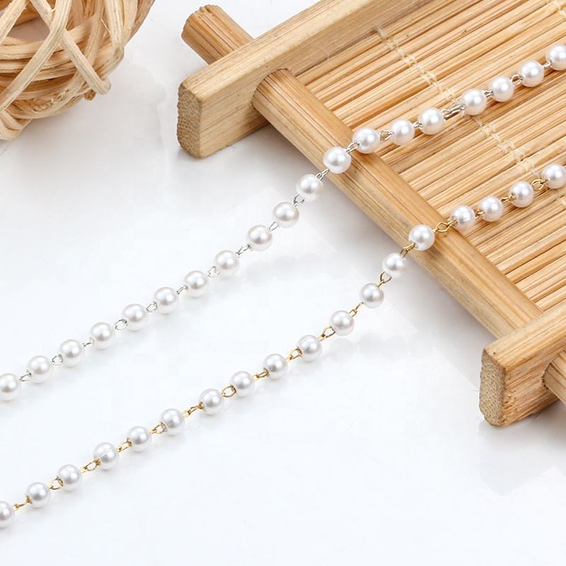 Stainless Steel Jewelry Beads & Pearl Gold Chains | Jiaye