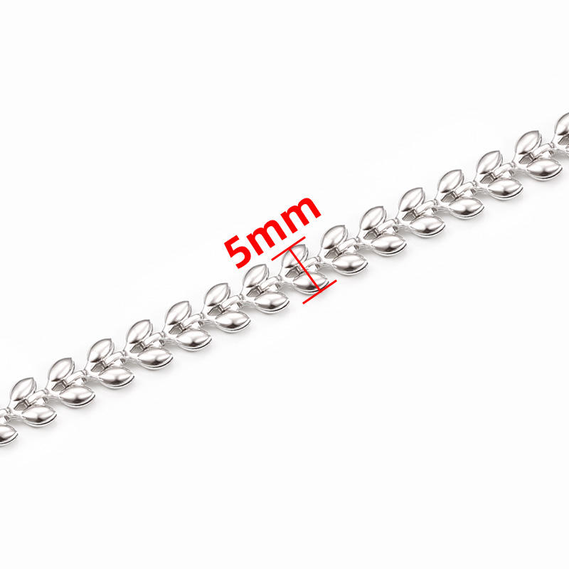 JIAYE Delicate Stainless Steel Chain – Lightweight Clavicle Necklace for Sensitive Skin.