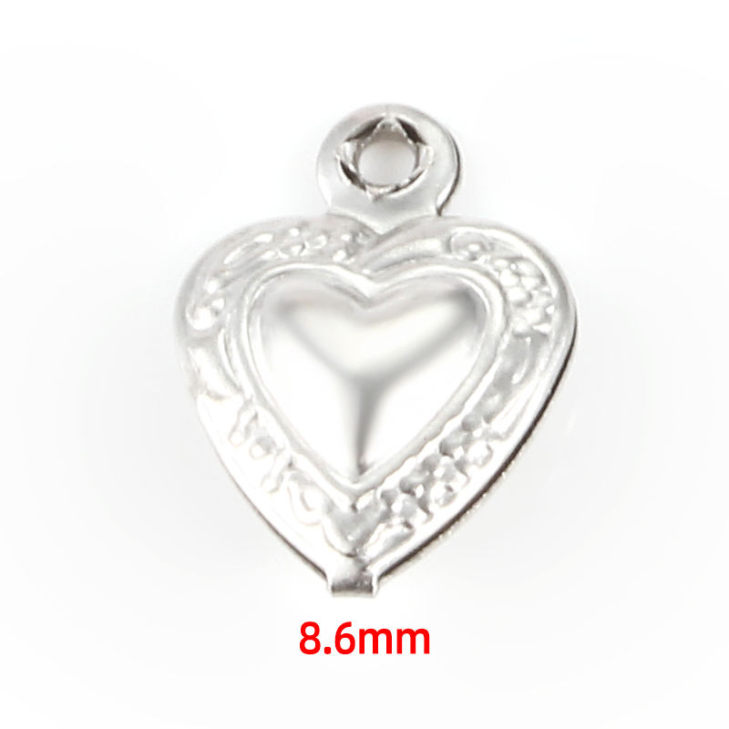 JIAYE 1"Delicate hollow heart pendant with a 20-24 inch adjustable stainless steel chain, polished for minimalist elegance. Shown in luxury gift packaging, ideal for daily wear or layering