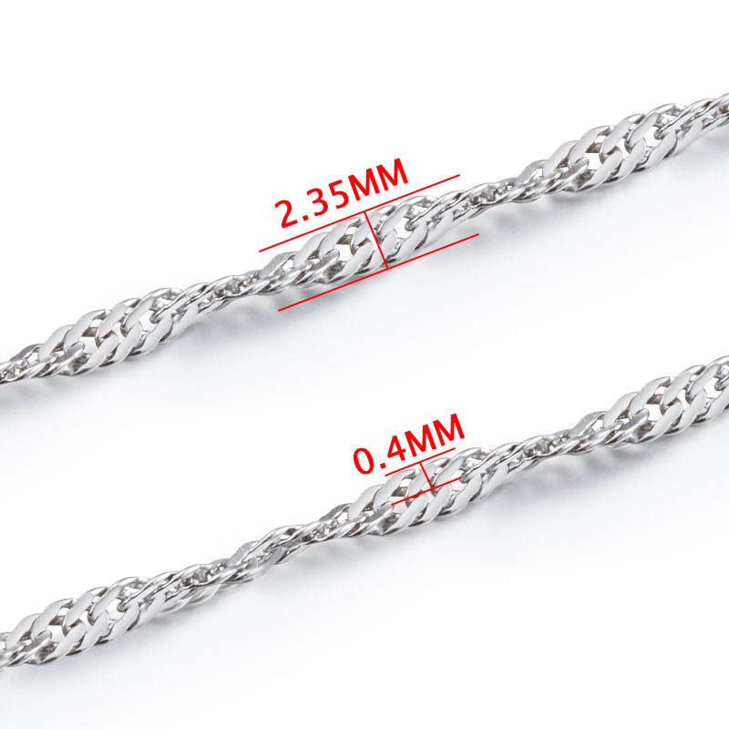 JIAYE Thick PaperClip Chains: Durable Stainless Steel, Hypoallergenic Oval Links for DIY Jewelry Wholesale