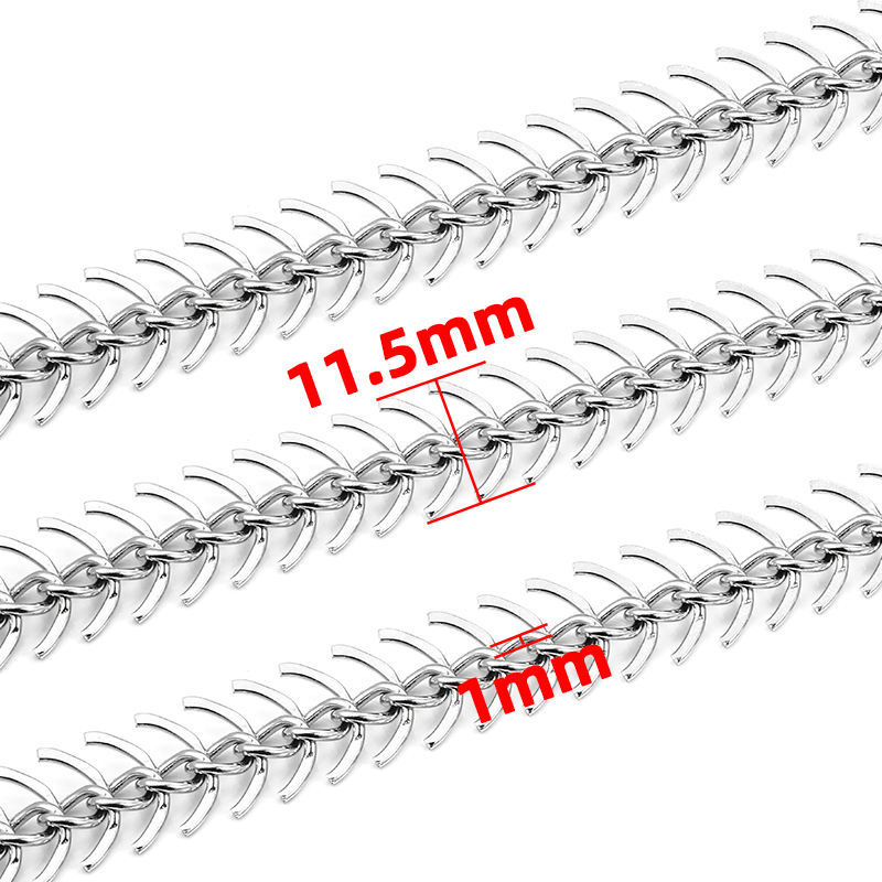 jJIAYE Men’s Thick Stainless Steel Chains | Stainless Steel Anchor Chain for Sale | Polishing Stainless Steel Jewelry
