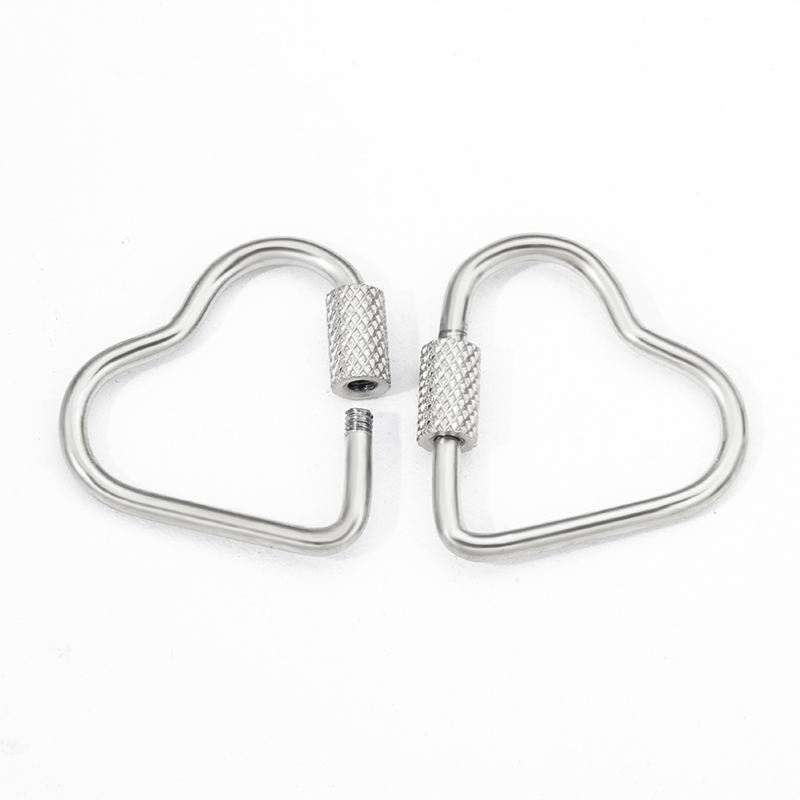 JIAYEHeart-Shaped Adjustable Ring | Stainless Steel Love Jewelry for Couples & Layering | Hypoallergenic & Customizable