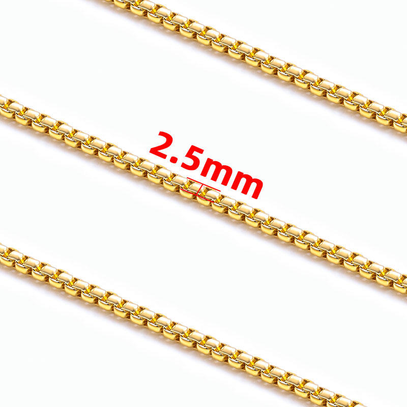JIAYE 18K PVD Stainless Steel Chain: Luxury, Hypoallergenic Jewelry & Fashion Accessorie