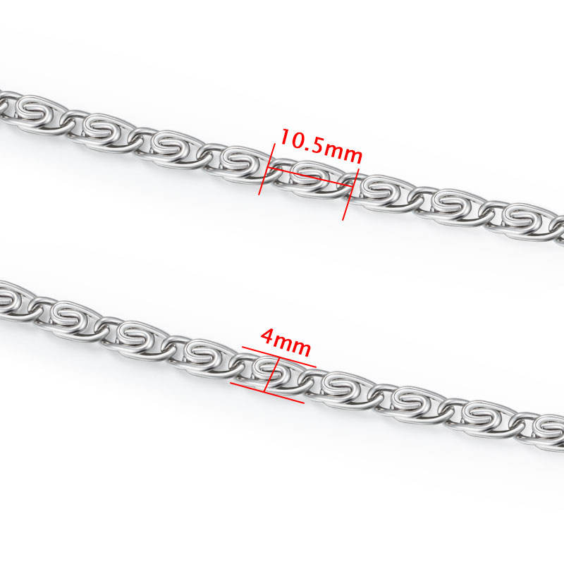 JIAYE Custom Multilayer Necklace, Hypoallergenic 304L Chains.