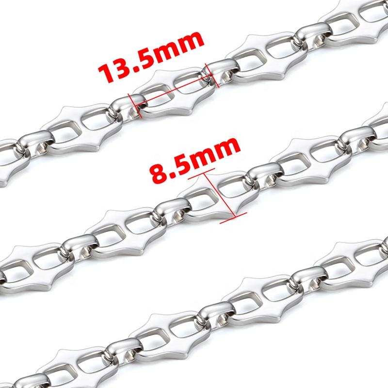 Jiaye Wholesale Stainless Steel Chains: Flat & Endless 304L Links