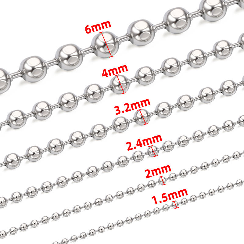 JIAYE Stainless Steel Twist Handmade Chain for Trendy Jewelry & Apparel - Hypoallergenic & Customizable