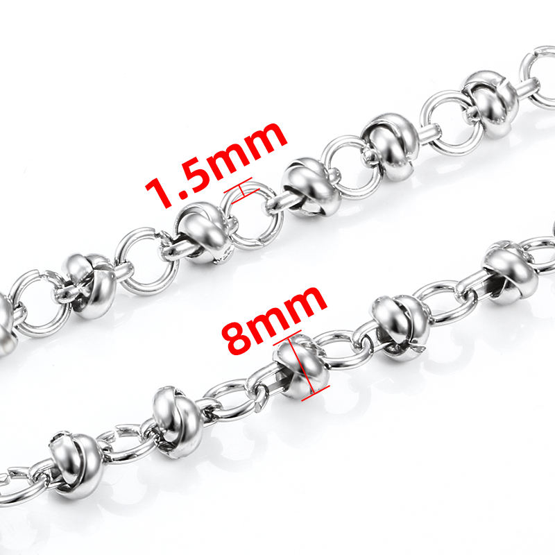 JIAYE Stainless Steel Cuban Link Chain, Custom 304L Jewelry for Men & Women.