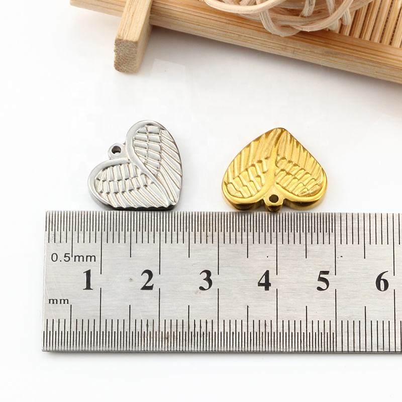 JIAYE Vintage Stainless Steel Heart Pendant: Customizable, Durable, Elegant Design for Couples