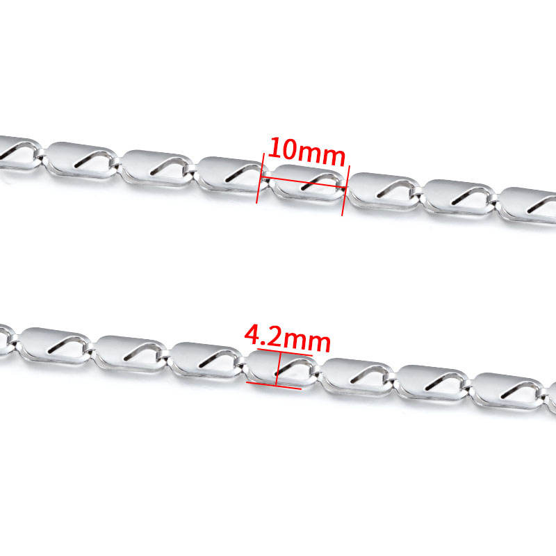 JIAYE Cheap Stainless Steel Jewelry for Men: Dog Tag Chains & Durable Necklace Chains