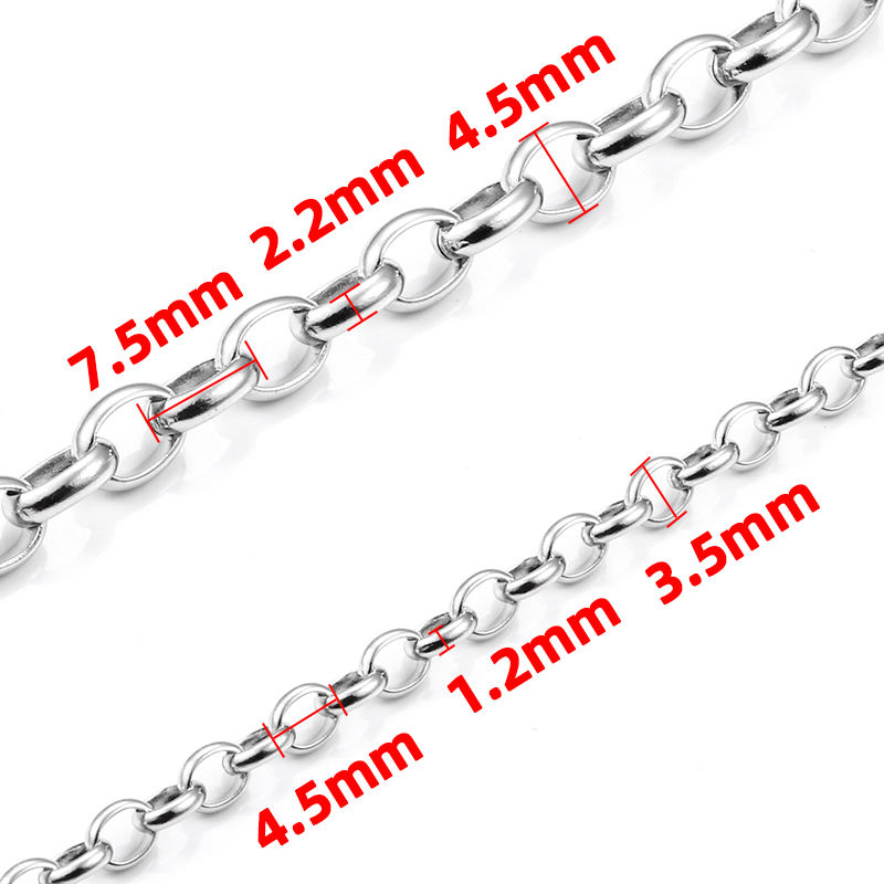 JIAYEMen’s Stainless Steel Chain Necklaces | Durable Rope Chains & Jewelry for Everyday Wear