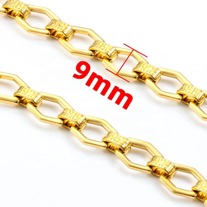 JIAYE Handmade Stainless Steel Chain, Wholesale Bulk Orders, 316L Hypoallergenic, Fully Stocked, Custom Colors, Laser Engraving, Jewelry Supplies