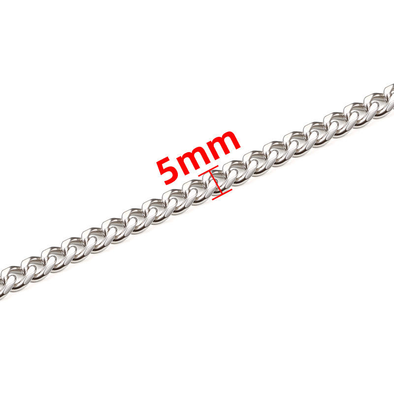 JIAYE Stainless Steel Sash Chain | Women's Necklace Chains & Jewelry-Making Supplies – Bulk Discounts