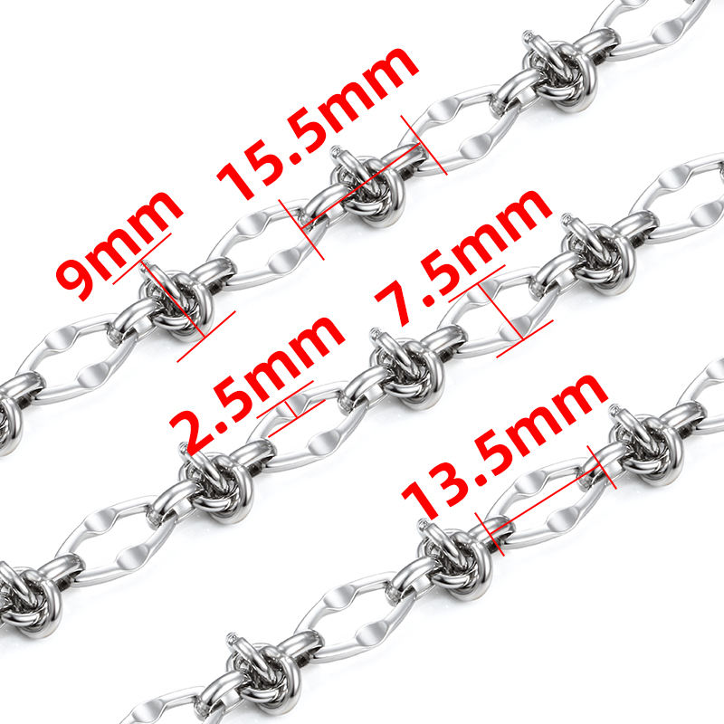 JIAYE Stainless Steel Chains for Women | Supplies for Jewelry Making with Stainless Steel Chains
