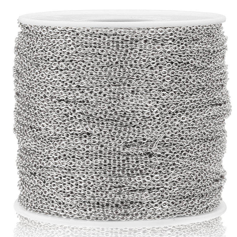 JIAYE Stainless Steel Men's Rope Chains | Hypoallergenic & Durable Jewelry Collection