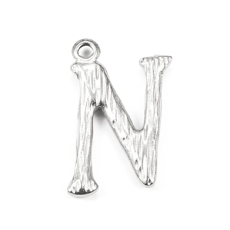 JIAYE Custom Initial PVD Necklace - Hypoallergenic, Personalized Stainless Steel Jewelry Gift