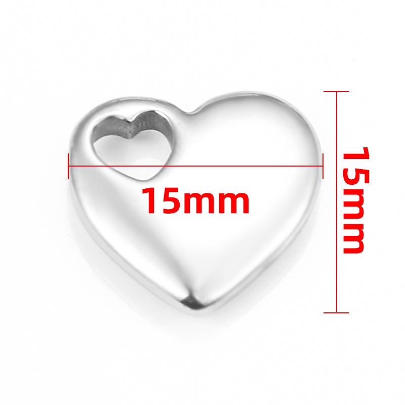 JIAYE Waterproof stainless steel pendant for jewelry, perfect for swimming and daily wear