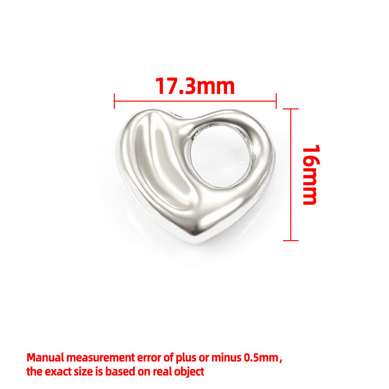JIAYE Stainless Steel Irregular Pendant - Hypoallergenic, Mirror Polish Jewelry for Custom Designs
