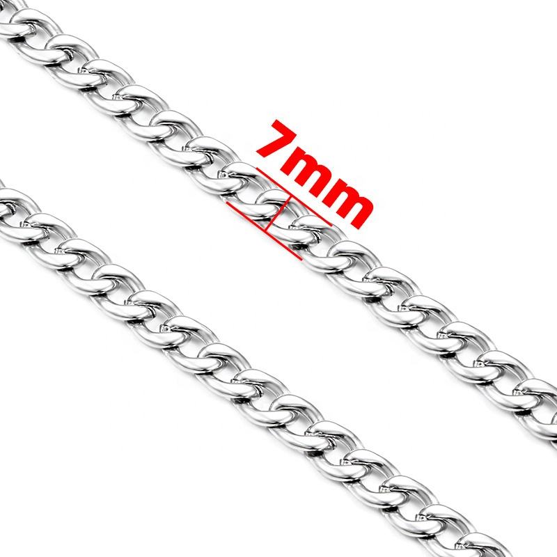 JIAYE Stainless Steel Cuban Link Chains for Men | Durable & Stylish Jewelry