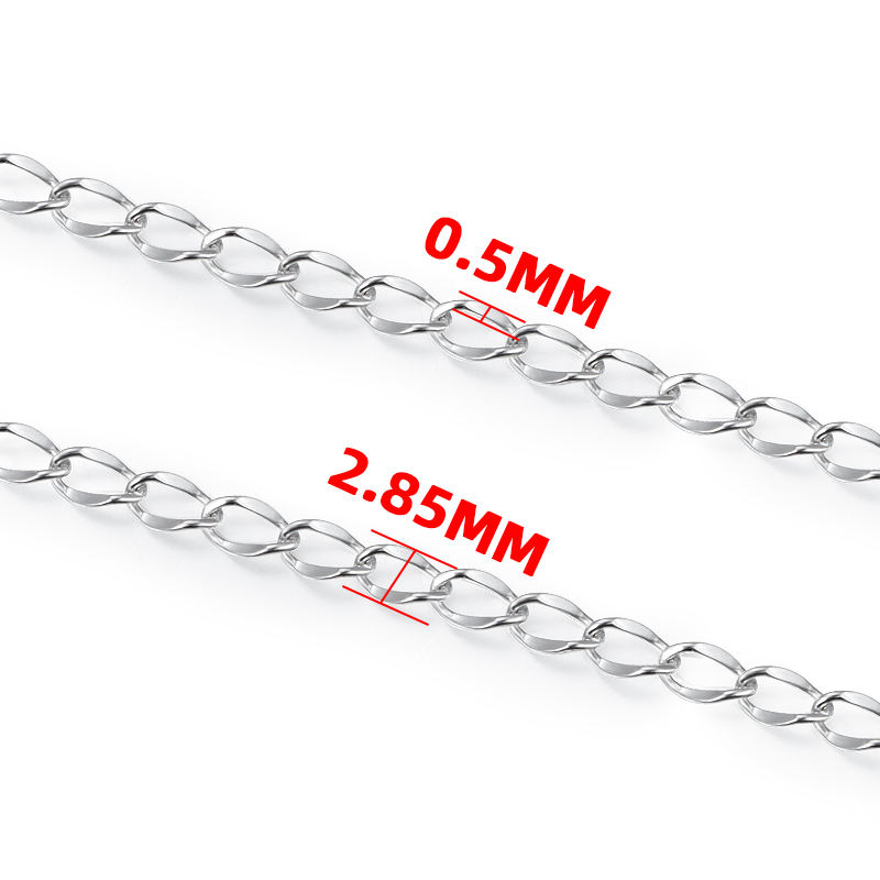 JIAYE Stainless Steel Chains: Hypoallergenic & Elegant Jewelry Supplies for Women Wholesale