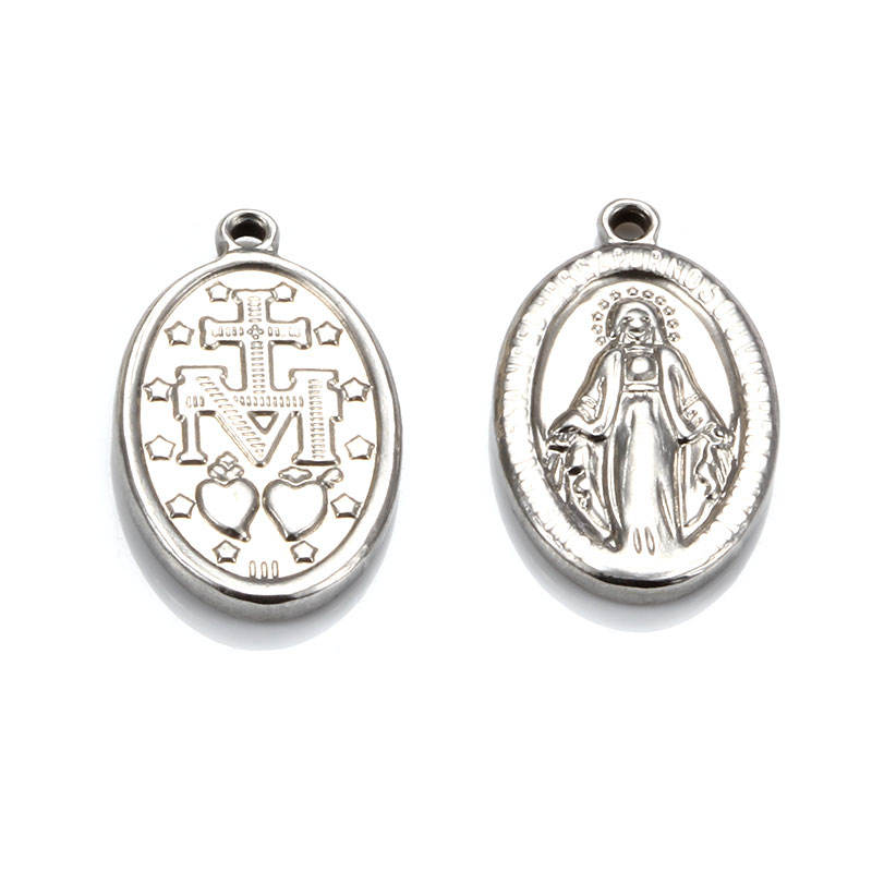 JIAYE Stainless steel pendant with a trendy design, perfect for women who love stylish and durable jewelry