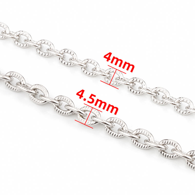 JIAYE Stainless Steel Jewelry Durability | Stainless Steel Twisted Link Chain Vendo