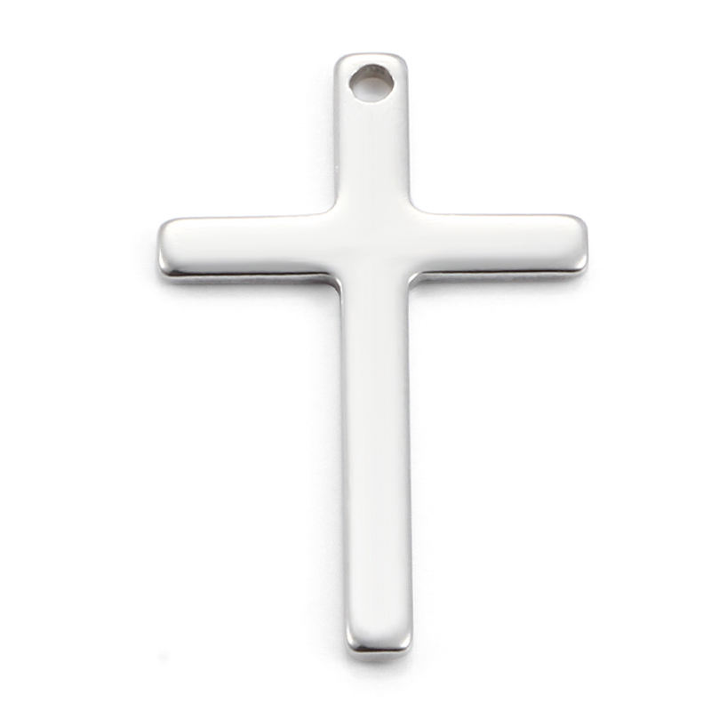 JIAYE Stainless Steel Crucifix Pendant | Religious Jewelry | Customizable & Durable Product Description:
