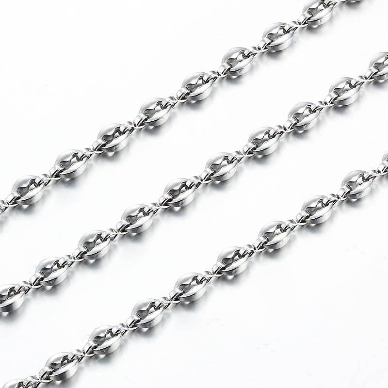 JIAYE Stainless Steel Body Jewelry | Figaro Chains & Necklace Chains