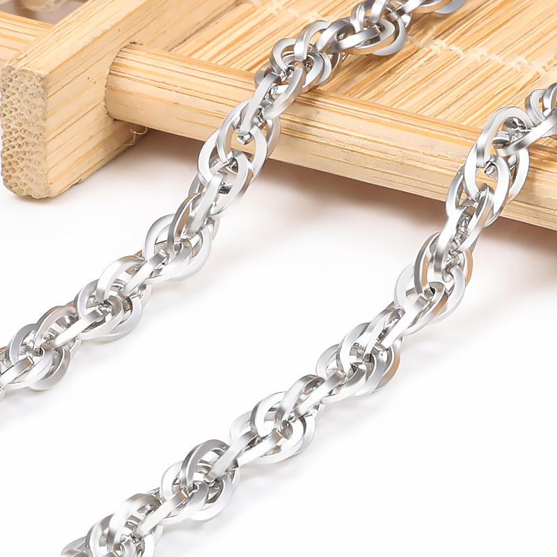 JIAYE Bulk Body Jewelry Stainless Steel | 5mm Stainless Steel Cuban Link Chain – Fashion Jewelry Supplier