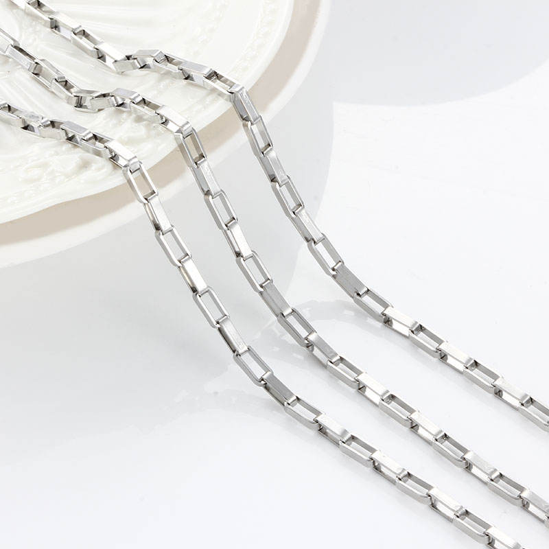 Jiaye 304 Stainless Steel Box Chain Bracelet & Christian Jewelry