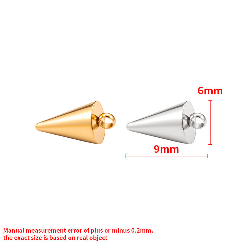 JIAYE Custom 18K Gold Plated Stainless Steel Punk Pendant - Hypoallergenic 3D Design, OEM/ODM Support, Perfect for DIY Jewelry Brands