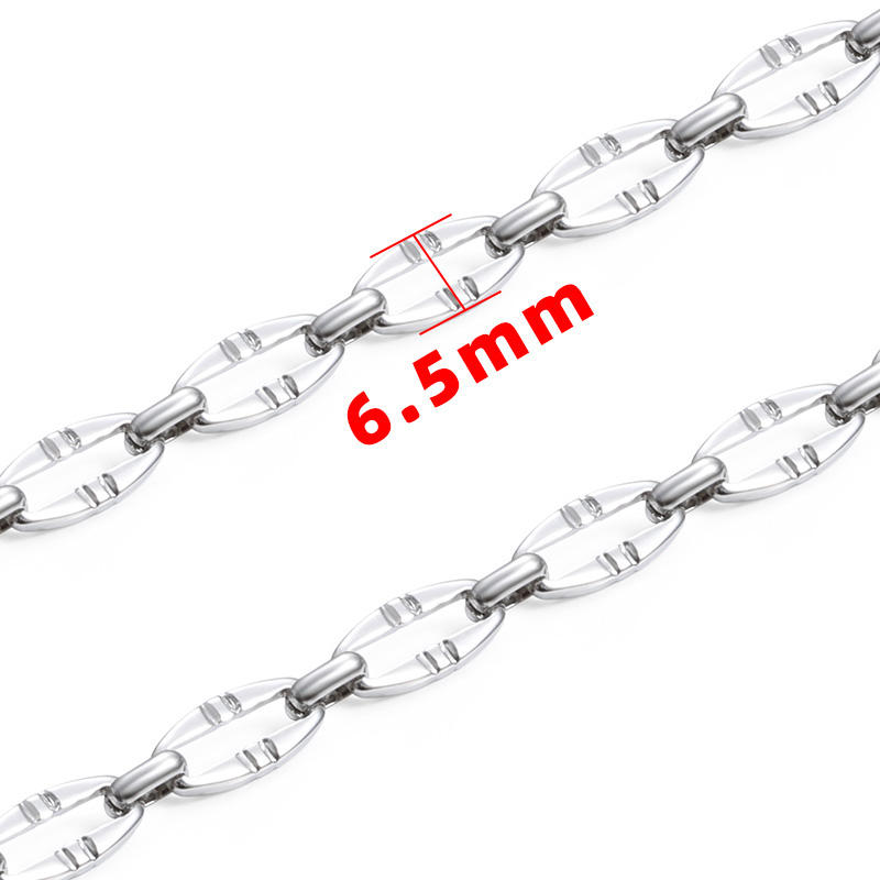 JIAYE Thick Stainless Steel Chain: Hypoallergenic Unisex Design for Men & Women Jewelry Wholesale.