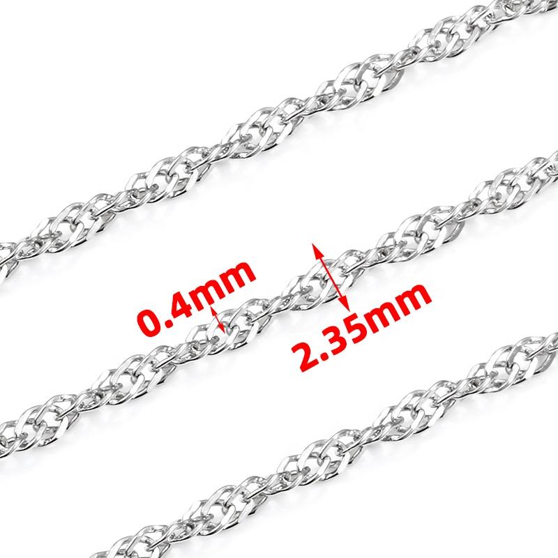 JIAYEMen's Stainless Steel Chain Necklaces & Ankle Chains | Wholesale Stainless Steel Jewelry
