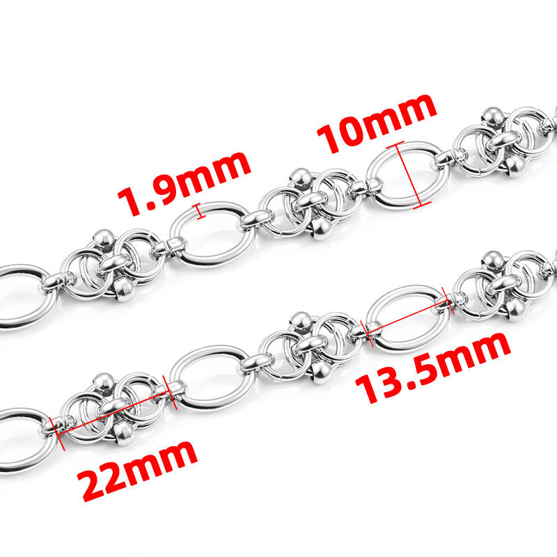 Jiaye 304L Men's Chain Necklace & Master Link Chains | Metro Jewelry