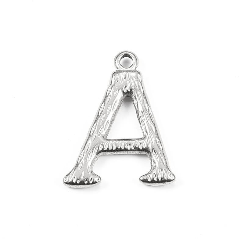 JIAYE Custom Initial PVD Necklace - Hypoallergenic, Personalized Stainless Steel Jewelry Gift