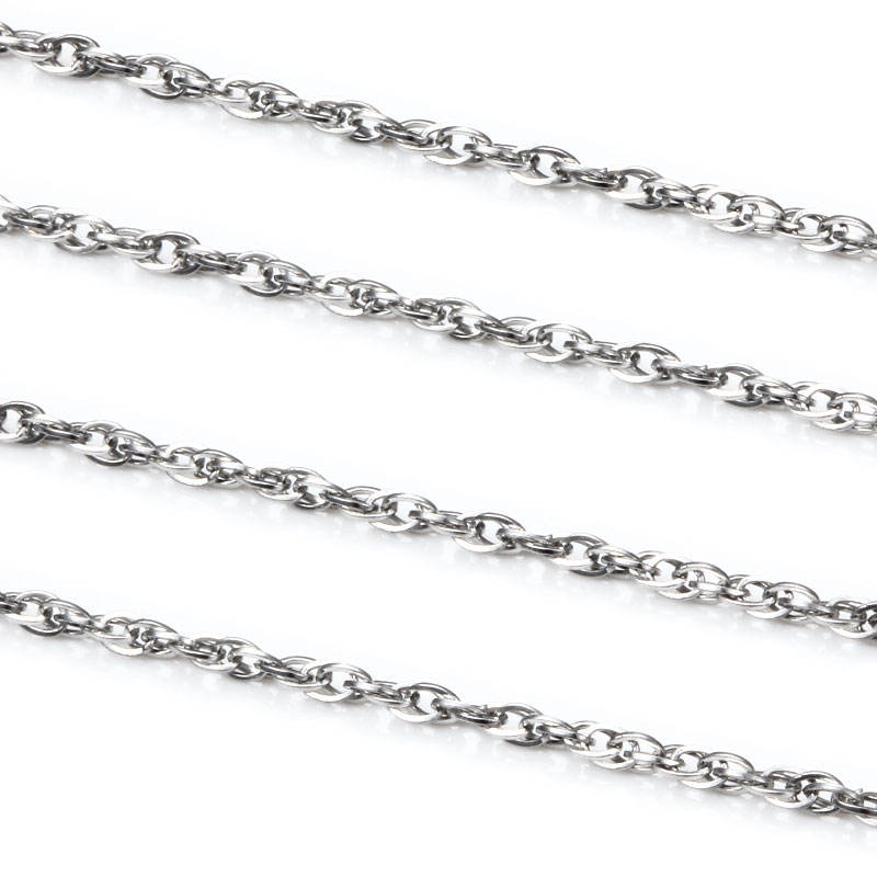 JIAYE Custom 304L Steel Chains, Durable Cuban Jewelry for Personalized Orders.