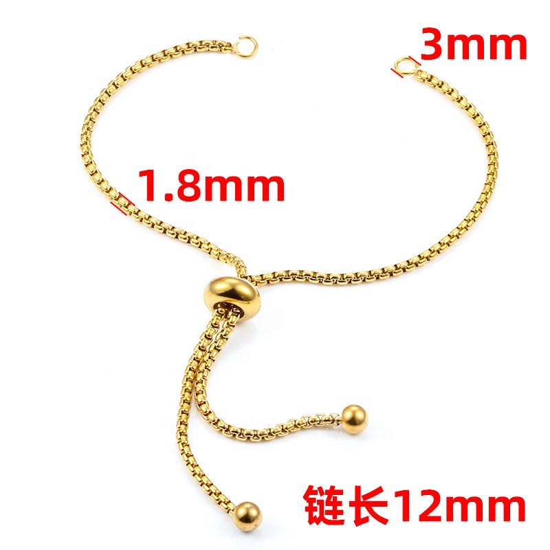 JIAYE 2025 Adjustable Stainless Steel Chain Jewelry, Trendy Hypoallergenic Design for Gifts & Daily Wear