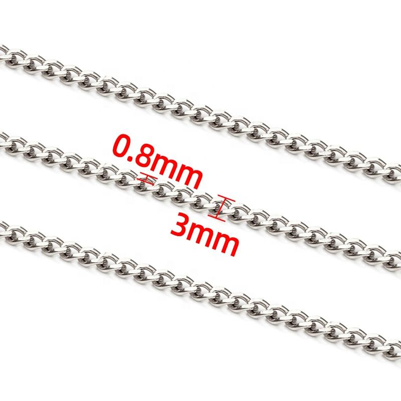 JIAYE 18K Gold Plated Square Link Stainless Steel Chain - Custom Trendy Jewelry Designs