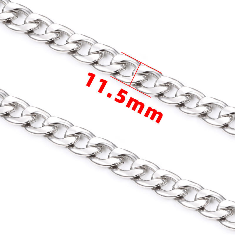 JIAYE Stainless Steel Cuban Chain & Franco Chain Jewelry | Durable Men’s Chains