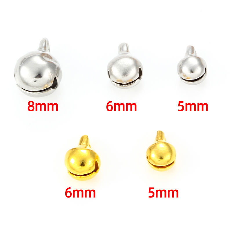 JIAYE 18K Gold Christmas Ornaments - 6mm Luxury Holiday Decor, Customizable Gifts"